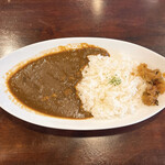 喫茶室 八十六温館 - モーニングカレー