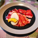 焼肉 徳寿 - たっぷりカルビセット