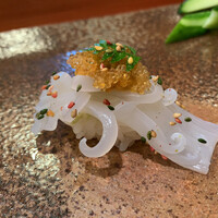 天寿し 京町店 - スペシャリテのアカイカ