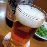 魚らん亭 - 瓶ビール