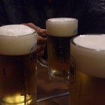 幸楽 - 生ビールで乾杯！