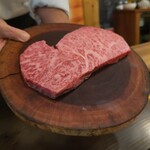 鉄板焼 彩波 - サーロイン