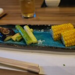 鉄板焼 彩波 - 焼き野菜