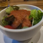 鉄板焼 彩波 - サラダ