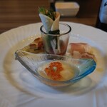 鉄板焼 彩波 - 前菜