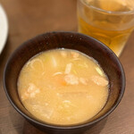 Tonkatsu Ookuni - 大根、ニンジン、キャベツ、豚こまの入った、美味しい豚汁！