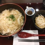 Seian - ゆば　あんかけ丼　Aセット　1200円