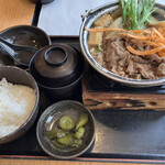 Shabu Shabu Sukiyaki Don Tei - 牛すき鍋膳(お肉大盛)