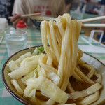 みうらうどん - 肉うどん大、リフト