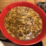 うどん居酒屋 江戸堀 - 鶏卵カレーうどん