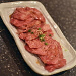 焼肉の三是 - 和牛カルビ定食（１，０００円）＋肉増し５枚（５００円）２０２２年８月