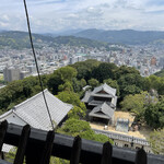 城山荘 - 松山城からの景色