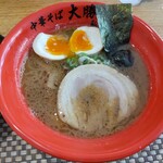 中華そば大勝 - 味玉あっさり豚骨醤油