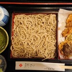 Shibadaimon Sarashina Nunoya - 野菜天ざる蕎麦