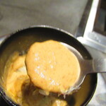 北海道焼肉 北うし - 　１．【前菜１-1】ボリチーニ茸のスープ