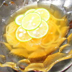 北海道焼肉 北うし - 9．【〆のお食事】　酢橘の冷麺　　和出汁風味