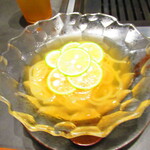 北海道焼肉 北うし - 9．【〆のお食事】　酢橘の冷麺　　和出汁風味