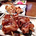 Sumibi Yakitori Shouwaya - 大動脈のコリコリ食感が最高！