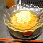 北海道焼肉 北うし - 9．【〆のお食事】　酢橘の冷麺　　和出汁風味