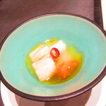 北海道焼肉 北うし - 　５．【口替わり　３品】　水キムチ