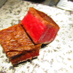 北海道焼肉 北うし - 　　４．【[b:特選２焼肉]】 　　　　　　　[b:3週間熟成知床和牛シャトーブリアン] 　　　　　　　　　　　本わさび・岩塩・北うし醤油