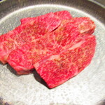 北海道焼肉 北うし - ３．【知床和牛の塩焼き肉２品】　3間熟成知床厚切]り牛たん　塩で