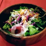 銀座イタリー亭 - サラダはシャキシャキ