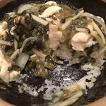 Benitoraken - 鶏高菜土鍋御飯