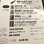 ごはん屋 上の裏馳走 こだま - メニュー