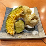 ごはん屋 上の裏馳走 こだま - ハモ天　美味