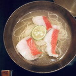 お料理 いけだ - 金目鯛にゅうめん