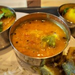 アンドスパイス - 夕顔と夏野菜のサンバル