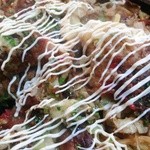 Okonomiyaki Yukiyoshi - マヨネーズかけてみた