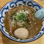 らーめん 萬亀 - 坦々麺（¥700）+味玉（¥80）