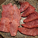 Hodori - カルビ(ミスジ近く) ロース(肩三角)