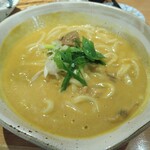 吟醸マグロ - 〆のカレーうどん