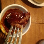 ハンバーグファクトリー - 最後は〜デミグラスソース