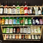 Diza Kanaya - 3階エレベーター脇の日本酒 空き瓶！