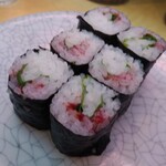 天下寿司 - 梅しそ巻130円