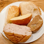 ヨーキーズブランチ - パスタセット 税込1540円のパンビュッフェ