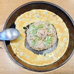 丸源ラーメン - チャーハン餃子セット　鉄板玉子チャーハン(小)