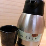 小料理きょうわ - こちらはさんぴん茶。