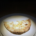 トレイス - 竹の谷蔓牛の背脂のピザ