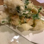 とく山 - かき揚げ