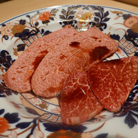 恵比寿 うしみつ - 満熟牛ミスジとフィレ