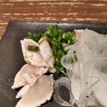 Goten Sakaba - 鳥刺しササミ580円