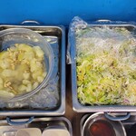 香鱗水産 - 定食 食べ放題 副菜･サラダ