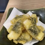 魚道 - 山芋のり巻きあげ480円税別