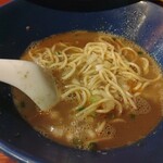 麺処 にぼし香 - 和え玉スープ投入