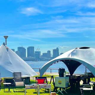 豊洲ぐるり公園手ぶらBBQ広場_1